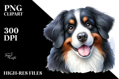 Happy Mountain Dog, Transparent PNG Product Image 2
