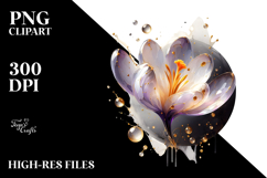 Abstract y Crocus PNG Product Image 2