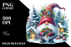 Vibrant Winter Gnome, High-Res PNG Product Image 2