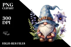 Teasing GNOME with Lobelia, Transparent PNG Product Image 2