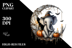 Elephant Halloween, Transparent PNG Product Image 2