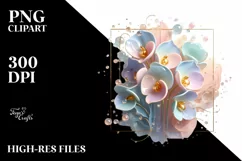 Pastel Sweet Pea, Transparent PNG Product Image 1