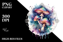 Magical Mushroom Tarot PNG Product Image 2