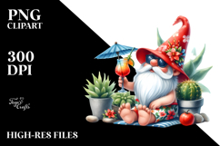 Whimsical Gnome Cocktail Party PNG Product Image 2