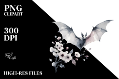 Simple Bat PNG Product Image 2