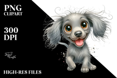 Watercolor Cute Weimaraner, High-Res PNG Product Image 2