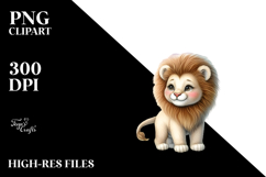 Lion in Rainbow, Transparent PNG Product Image 2