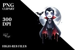 Funny Owl Halloween Clipart PNG Product Image 2