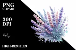 Detailed Wooden Lavender in Material | Sublimation | Product Image 1