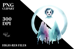 Poltergeist Digital Painting, PNG Product Image 2