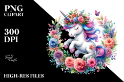 Cute Baby Hippo Watercolor Painting PNG Product Image 2