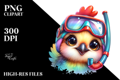 Vibrant Smiling Baby Rooster Product Image 2