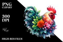 Vibrant 3D Chicken PNG Product Image 2