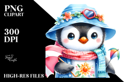 Cute Baby Penguin PNG Product Image 2