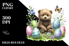 Cute Baby Bear, Transparent PNG Product Image 2