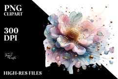 Sublimation Clipart Anemone Splash Product Image 3