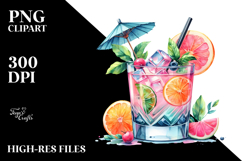 Creative Cocktail PNG Product Image 2