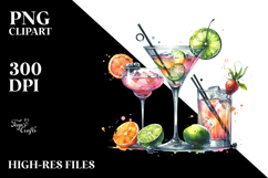 Creative Cocktail PNG Product Image 2