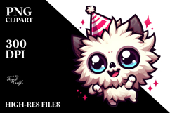 Ridiculously Cute Cartoon Suggar Skull PNG Product Image 2