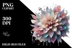 Shiny Dahlia PNG Product Image 2