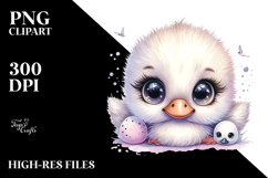 Cute Baby Swan PNG Product Image 2