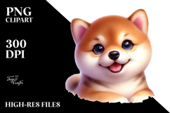 Cute Shiba Inu, High-Res PNG Product Image 2