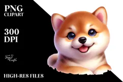 Cute Shiba Inu, High-Res PNG Product Image 2