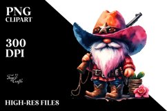 Cowboy Gnome PNG Product Image 3