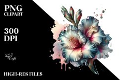 Glossy Gladiolus with Metallic Insertions | Sublimation | Product Image 3