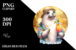 Happy Seal Painting, Transparent PNG Product Image 2