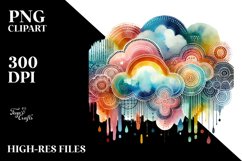 Boho Cloud, Transparent PNG Product Image 2