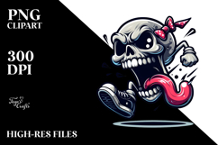 Aggresive Skull PNG Product Image 2