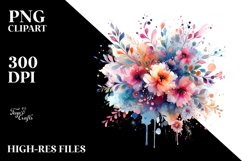 Colorful Splash Stains Clipart Product Image 3