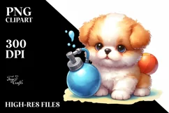 Cute Dog Pumpkin Halloween | Sublimation | Clipart Product Image 3