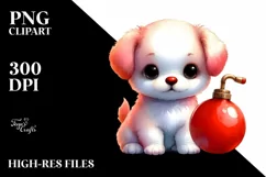 Cute Dog Pumpkin Halloween | Sublimation | Clipart Product Image 1