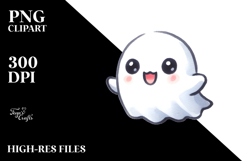 Cute Ghost Bougee PNG Product Image 2