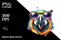 Funny Macaw Tongue Clipart Product Image 3