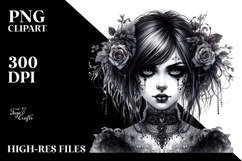 Gothic Girl, High-Res PNG Product Image 2
