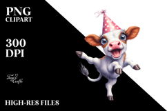 Goofy Dancing Calf, PNG Product Image 2