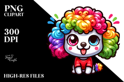 Cute Funny Baby Poodle PNG Product Image 2