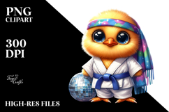 Goofy Baby Chicken Disco Ball PNG Product Image 2