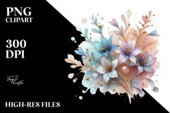 Glossy Lobelia PNG Product Image 2