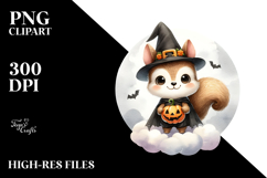 Cute Squirrel Digital Painting PNG Product Image 2