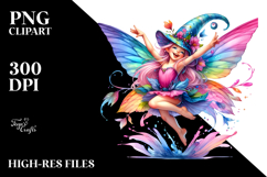 Vibrant Monkey with Flowers, High-Res PNG Product Image 2