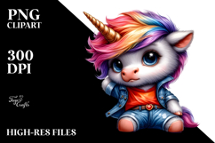 Cute Unicorn Posing PNG Product Image 2
