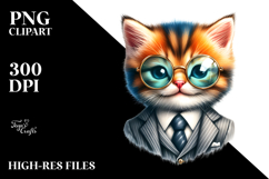 Funny Cute Kitten Suit es Product Image 2