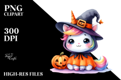 Baby Unicorn for Halloween | Clipart Product Image 2
