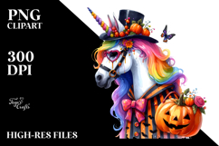 Unicorn for Halloween | Clipart Product Image 2
