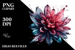 Glossy Dahlia Material Product Image 3