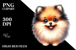 Cute Pomeranian, Transparent PNG Product Image 2